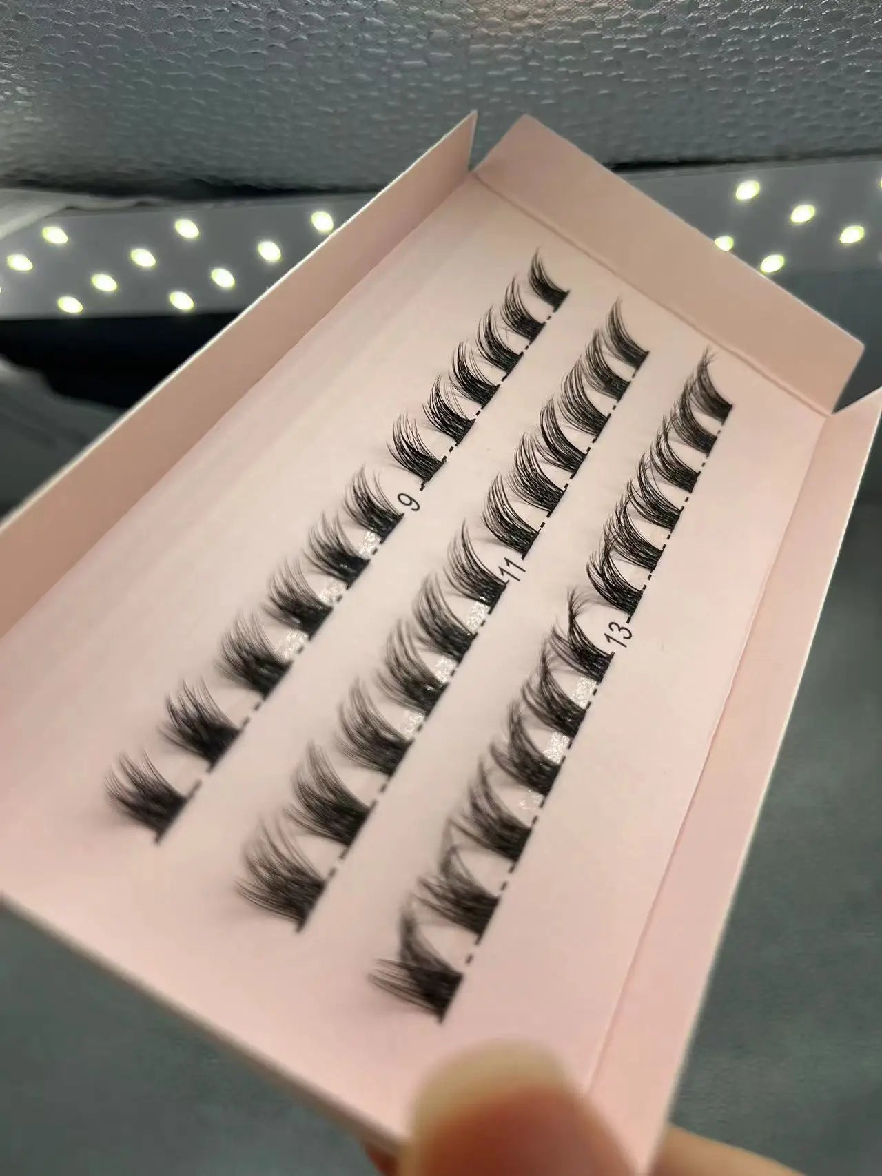 custom lash cluster kit diy Segmented eyelashes