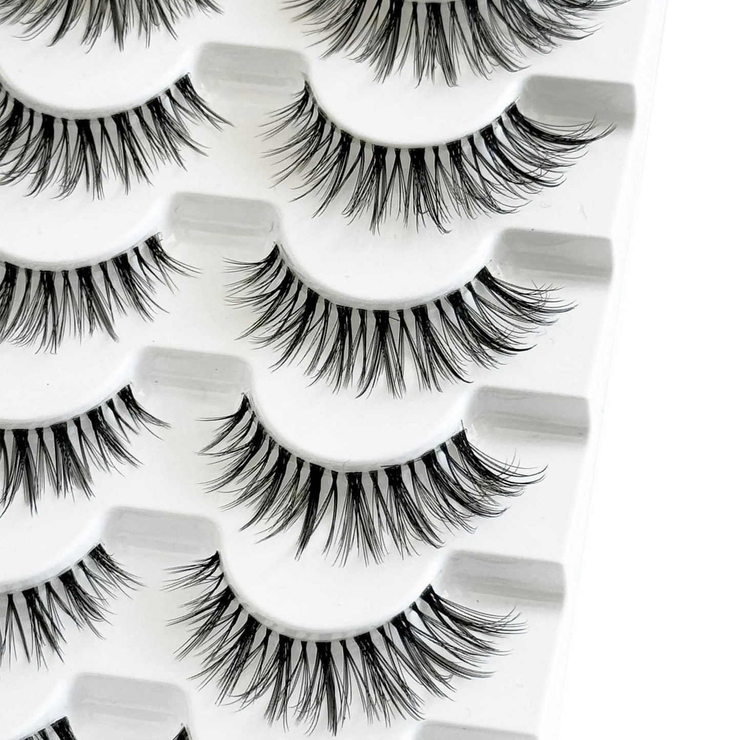 Clear Band Natural Look Strip Lashes