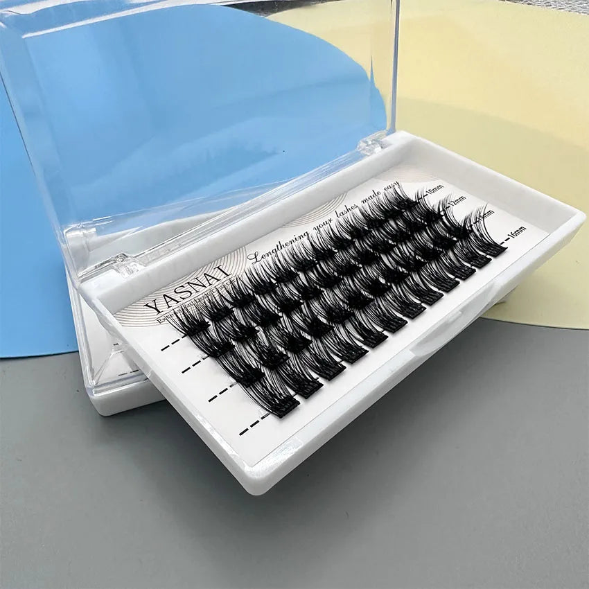 Double layers hard magnetic eyelashes
