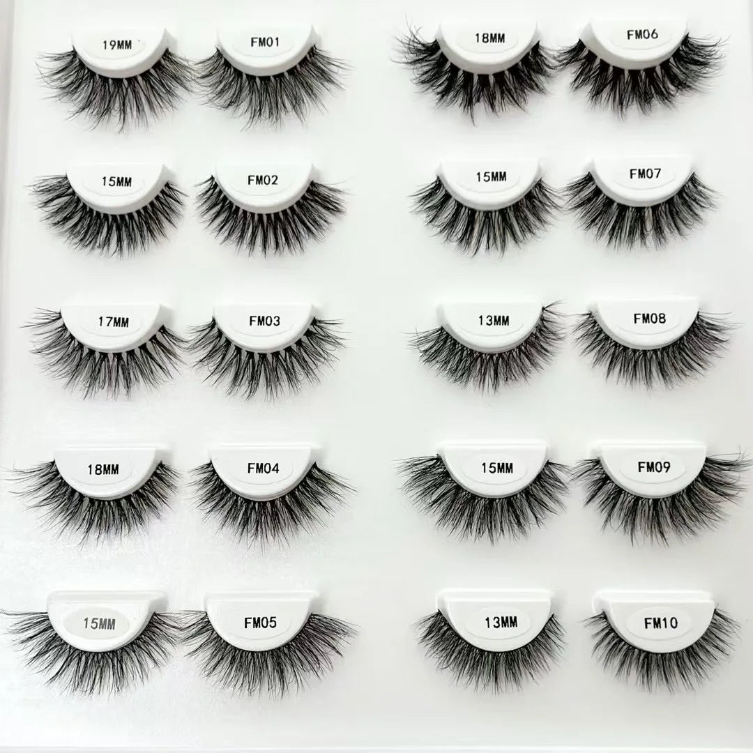 12-15mm Silk Strip Lashes