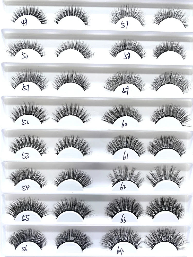 Magnetic Eyelashes Tray Set