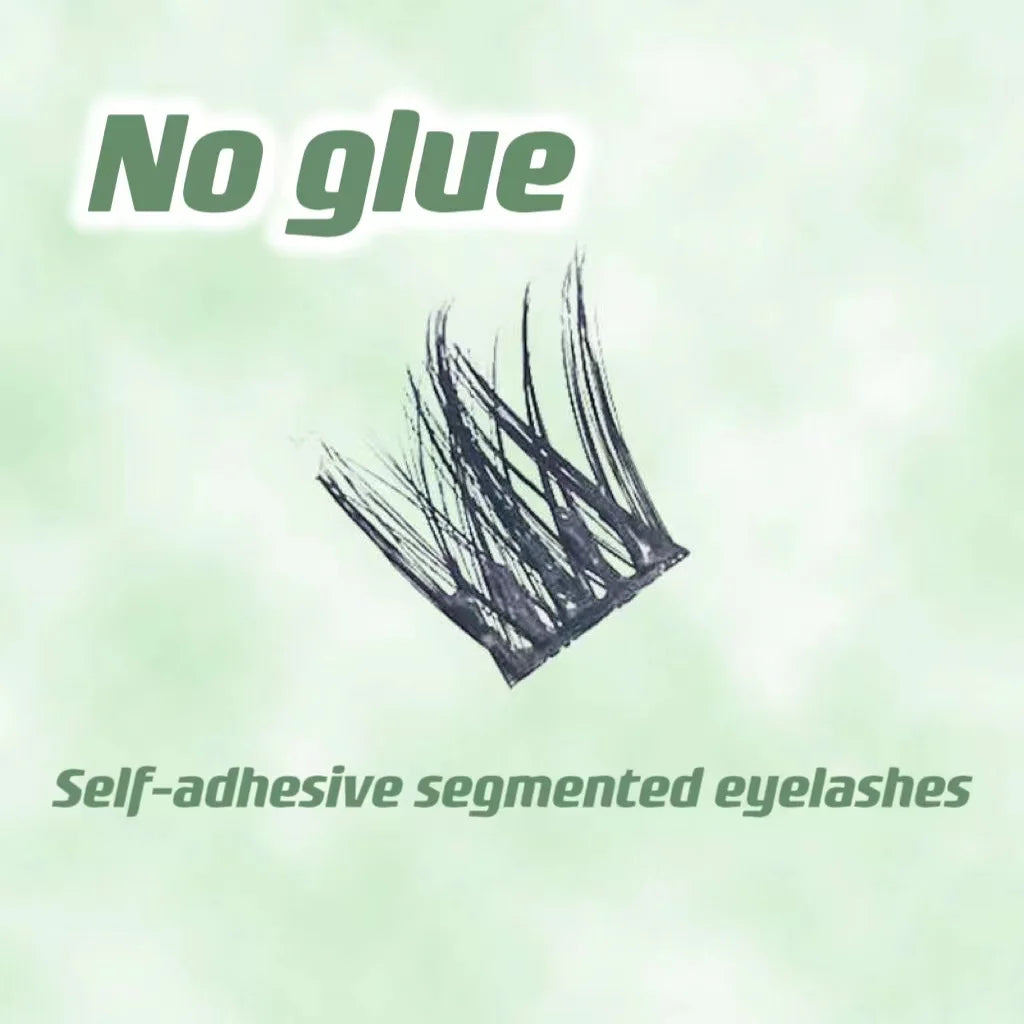 Acrylic Box No Glue Magic Self-Adhesive Eyelashes Extension Wear For About 7 Days