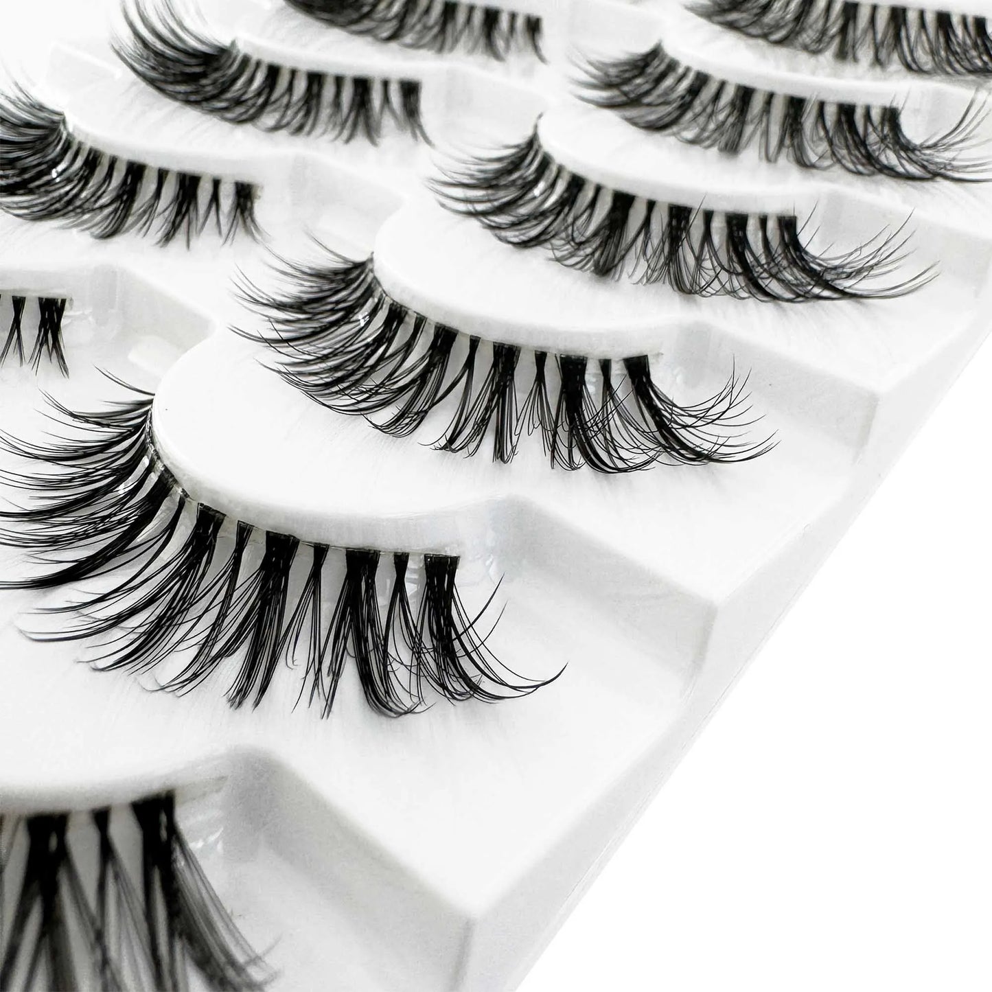 Clear Band Natural Look Strip Lashes