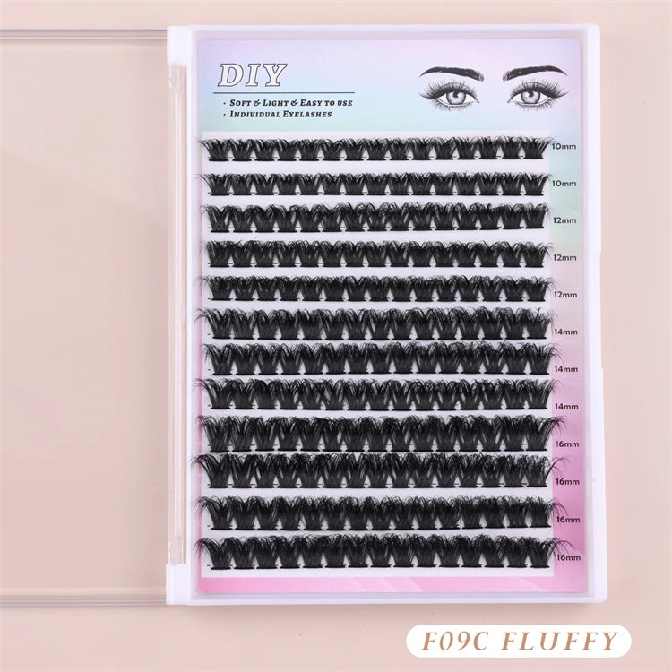 Fluffy Lashes Extensions Supplies