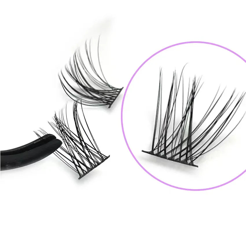 DIY 8mm-16mm C D Curl Super Thin Band Colorful packaging boxes Eyelashes Extension