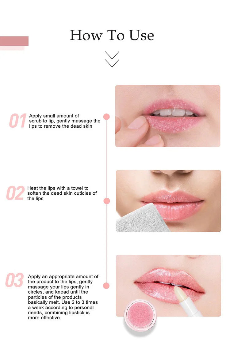 Pink Lip Scrub Bulk