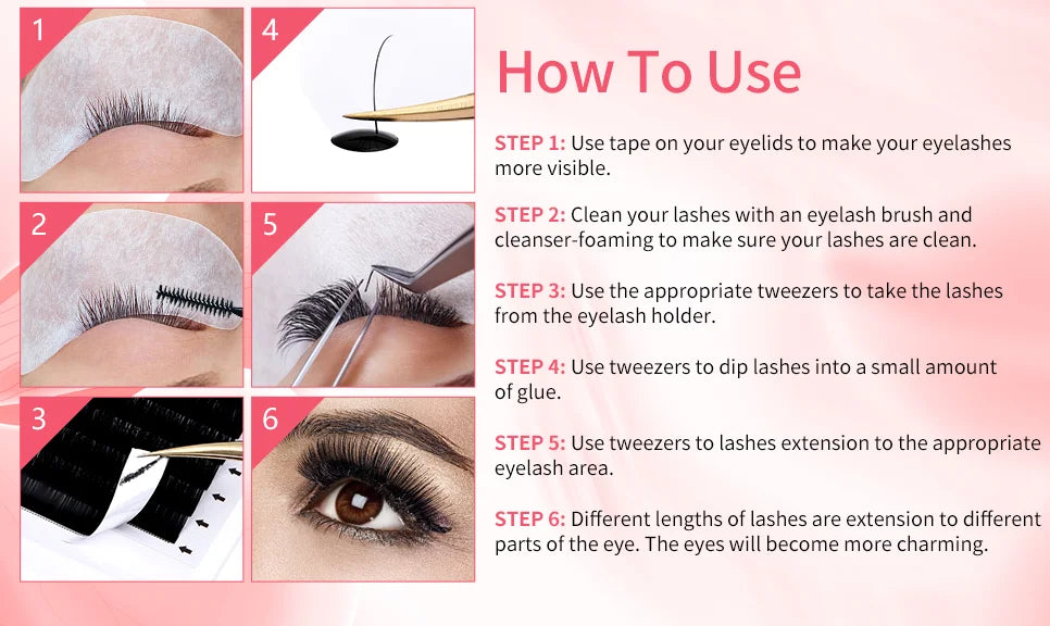 Premium Matte Dark BlackLash Eyelash Long Wearing Time Not Easy To Fall Off