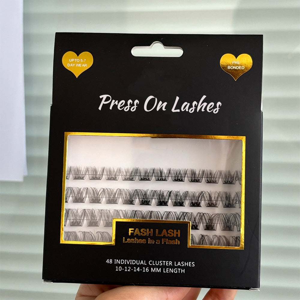 Pre-Cut Segmented Cluster Lashes