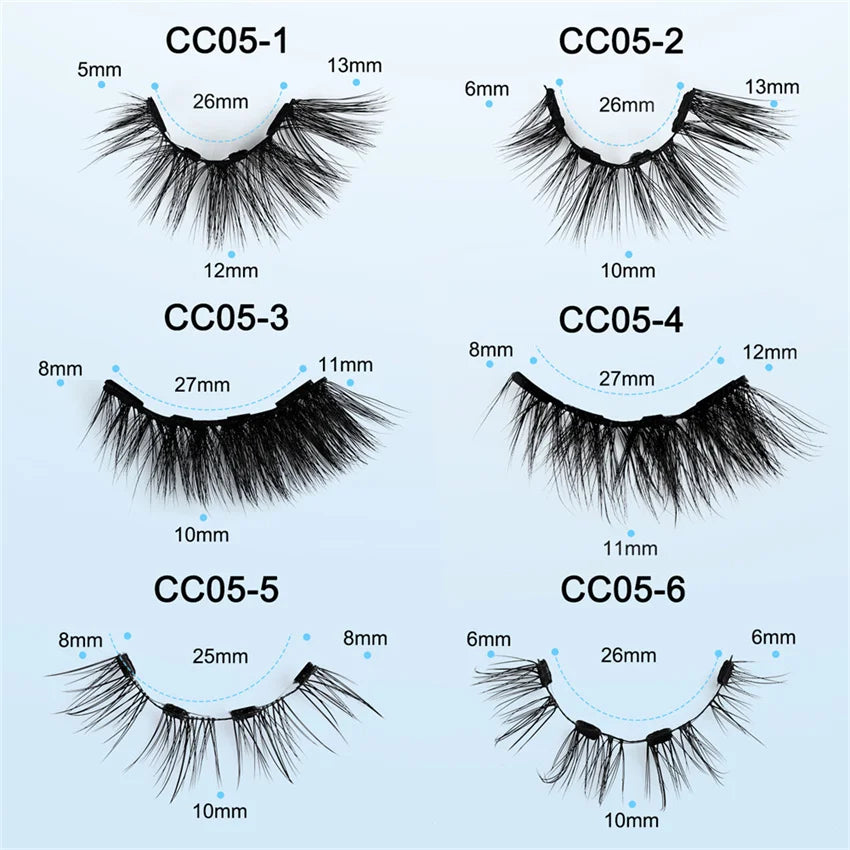 Magnetic Eyelashes Extension Kit