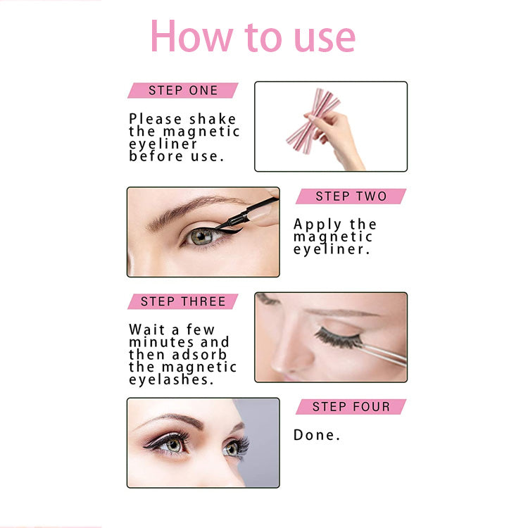 Strong Magnetic 3D Eyelashes