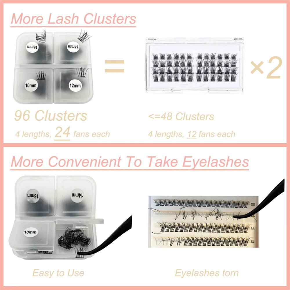 0.03mm DIY Lash Extension Kit