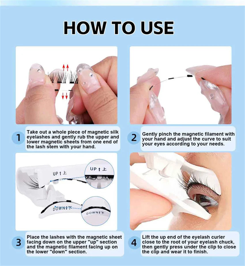 Magnetic Eyelashes Extension Kit