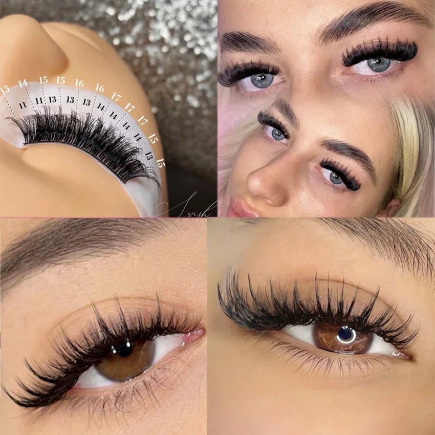 Flat Eyelash Extension Cashmere Lash