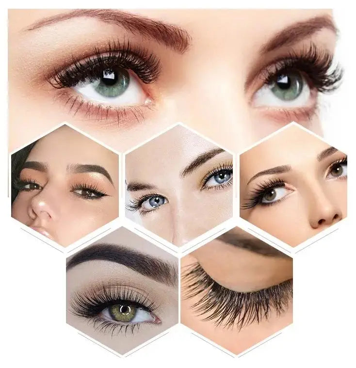 glue customized DIY lashes