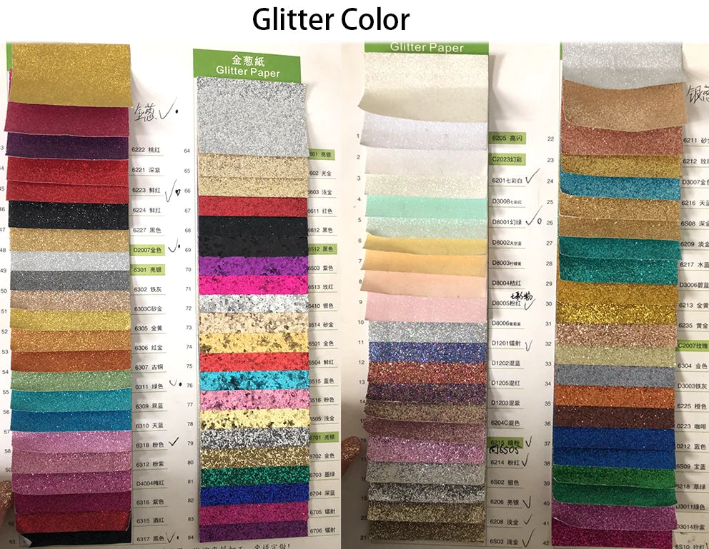 Pink Lashes Glitter Box With