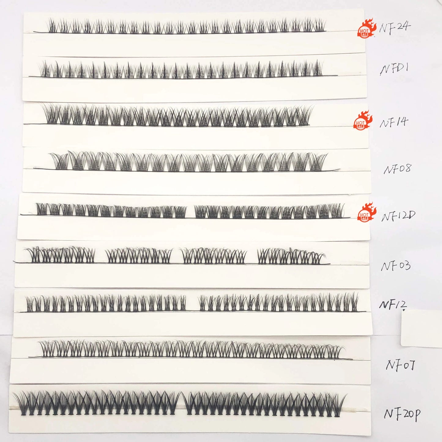 No Glue Needed Cluster Lashes Extensions