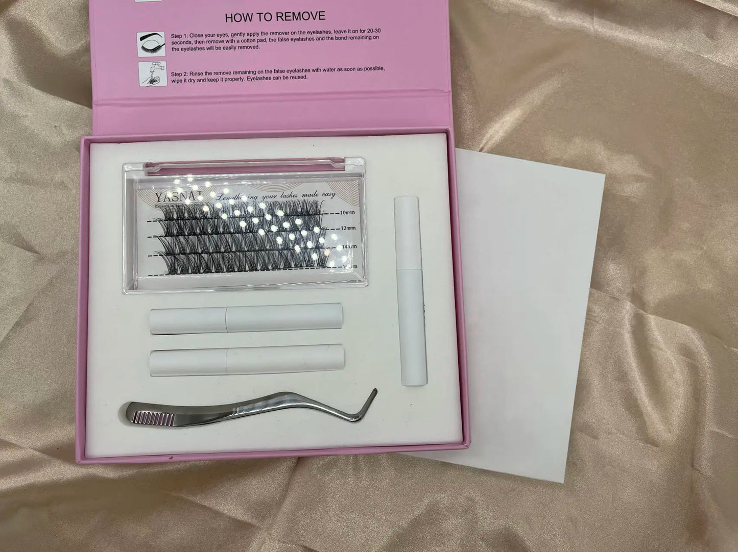 Fan Cluster Eyelashes DIY Lash Extension Kit Pre Cut Eyelash