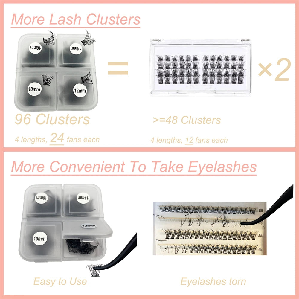 0.03mm DIY Lash Extension Kit
