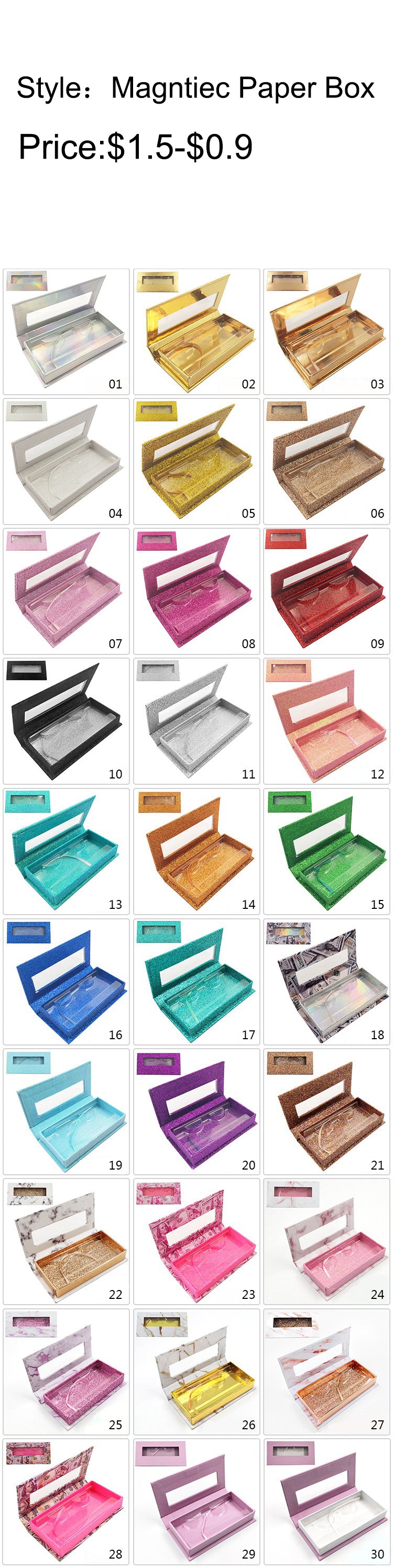 Strong Magnetic 3D Eyelashes