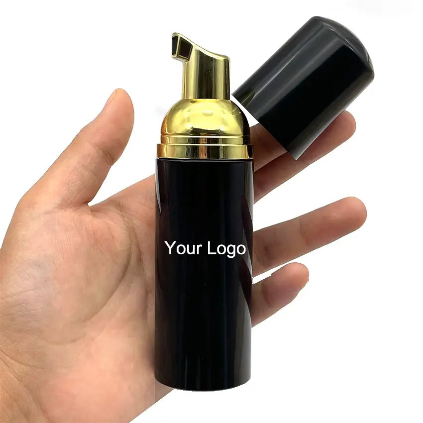 Hot Seller 60ml Luxury Foam Lashes Pump Bottle Wholesale Organic Lash Cleanser Foam Bottle Foam Soap Dispenser Bottle Pump