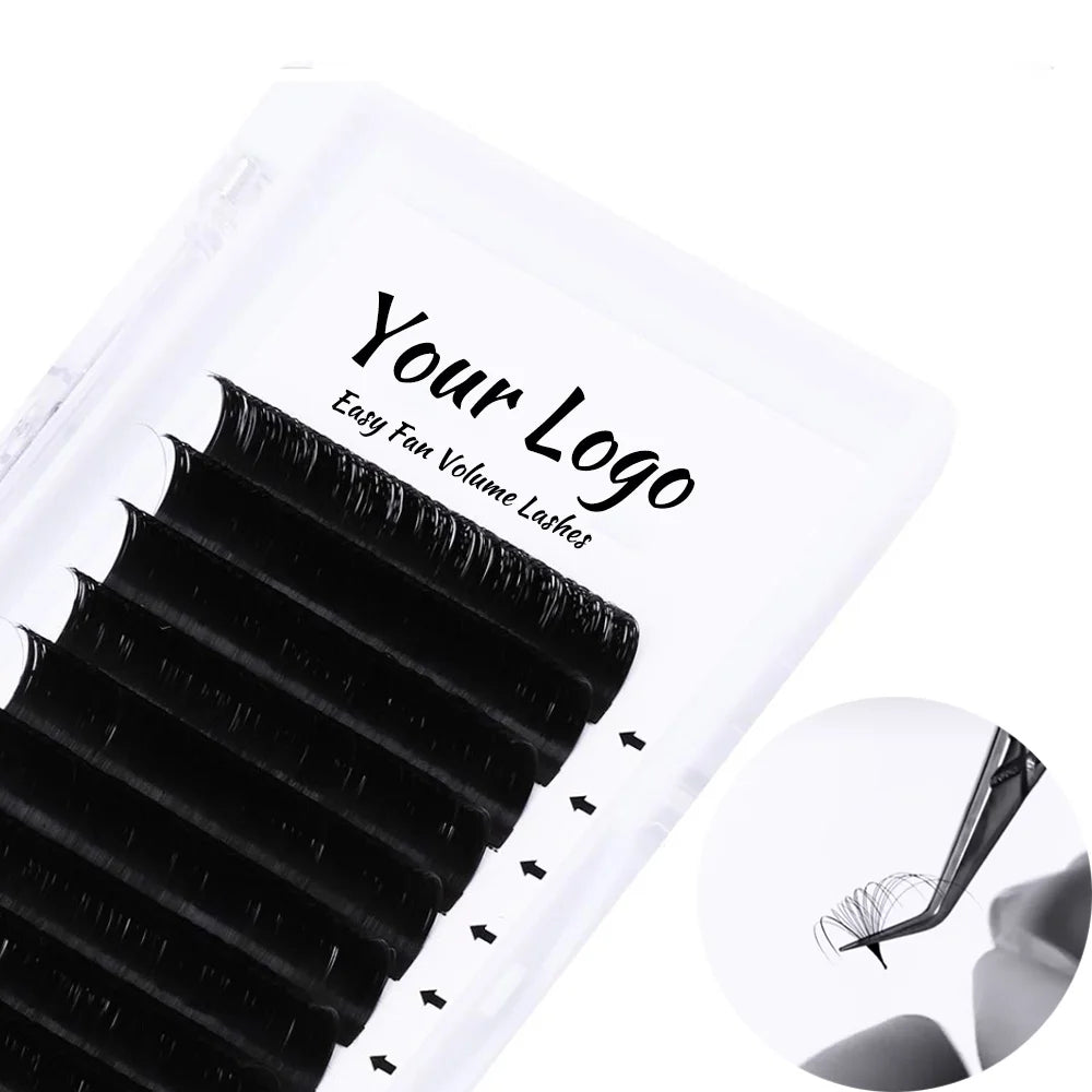 Easy Blooming individual Eyelashes Extension Fan