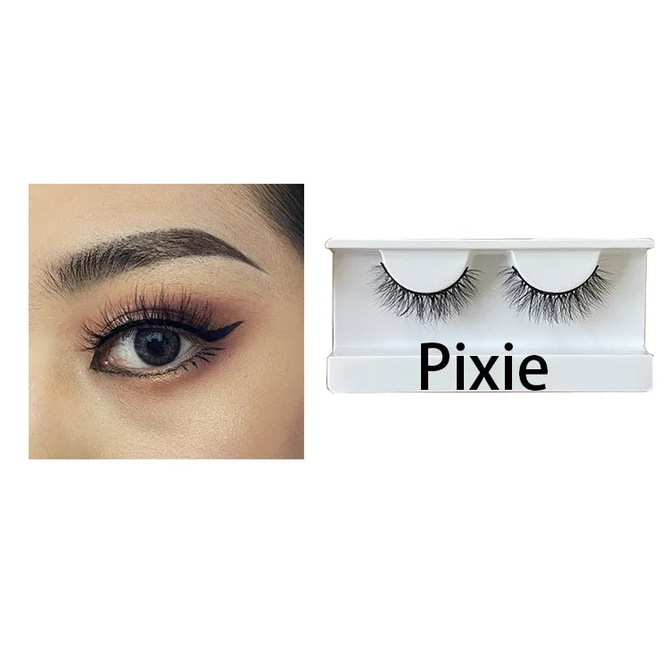 3D Wispy Natural Lash Strips Eyelash