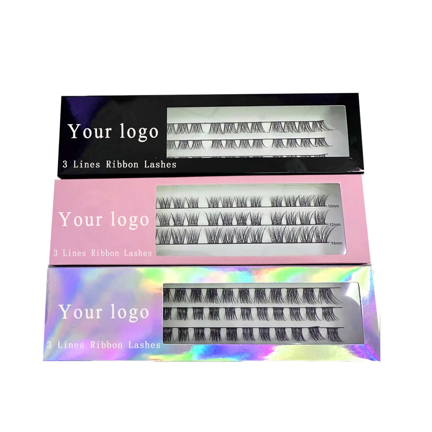 3 Rows DIY Ribbon Lashes Lash Lift Silicone Ribbon High Quality Lash Lift Silicone Ribbon Colorful