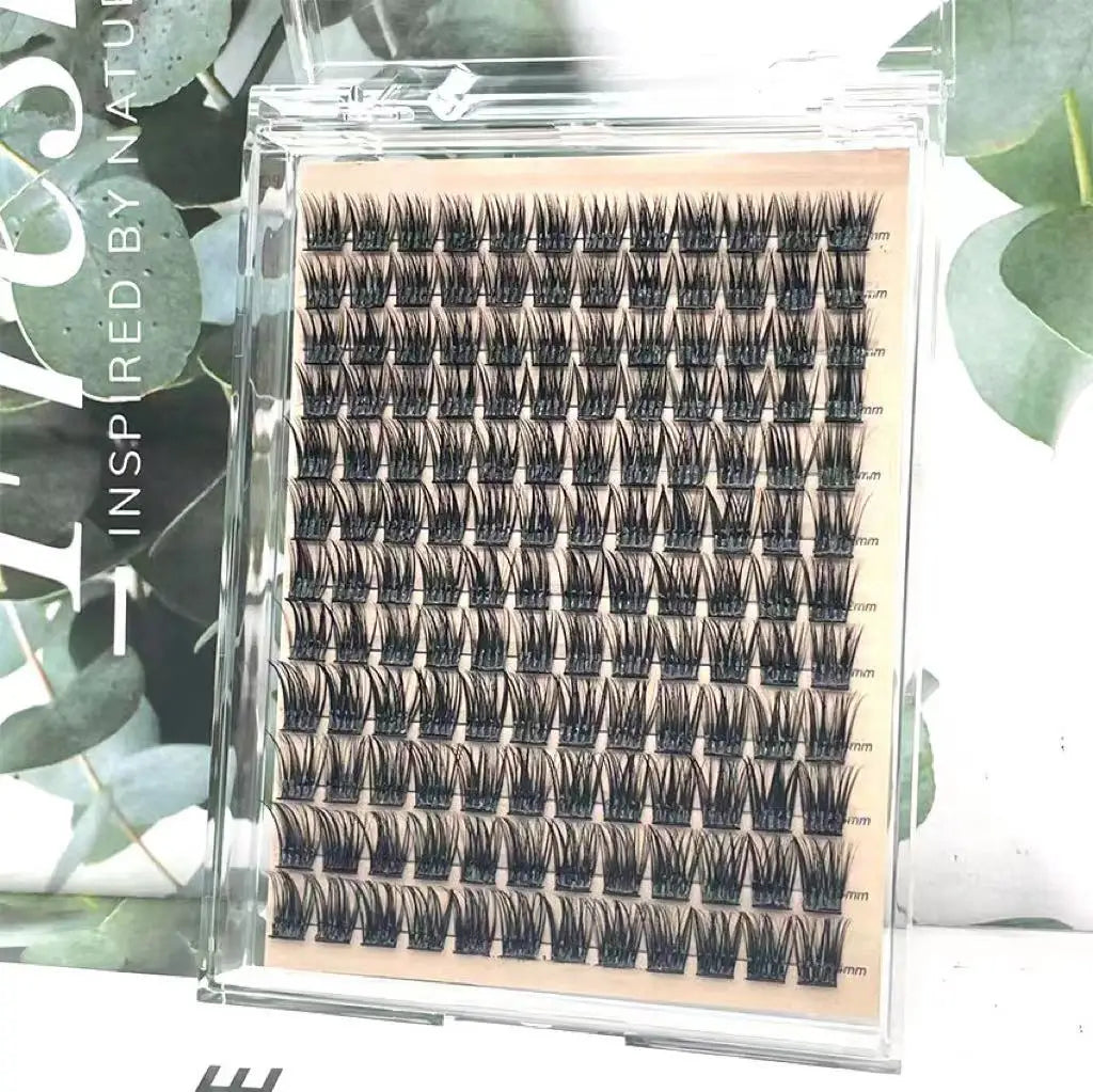 Acrylic Box No Glue Magic Self-Adhesive Eyelashes Extension Wear For About 7 Days