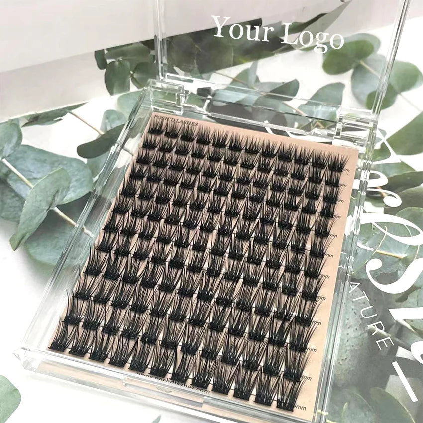 Acrylic Box No Glue Magic Self-Adhesive Eyelashes Extension Wear For About 7 Days