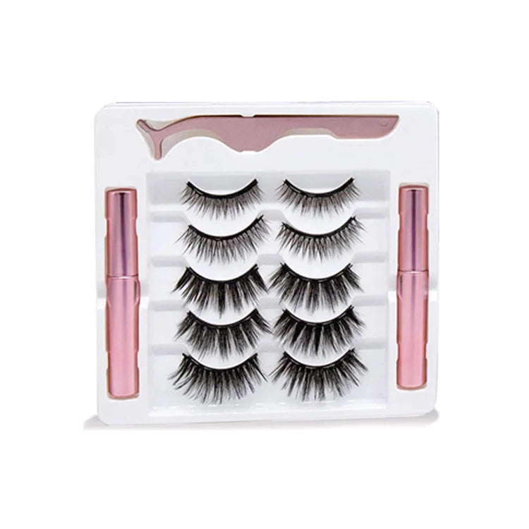 Magnetic Eyelashes Tray Set