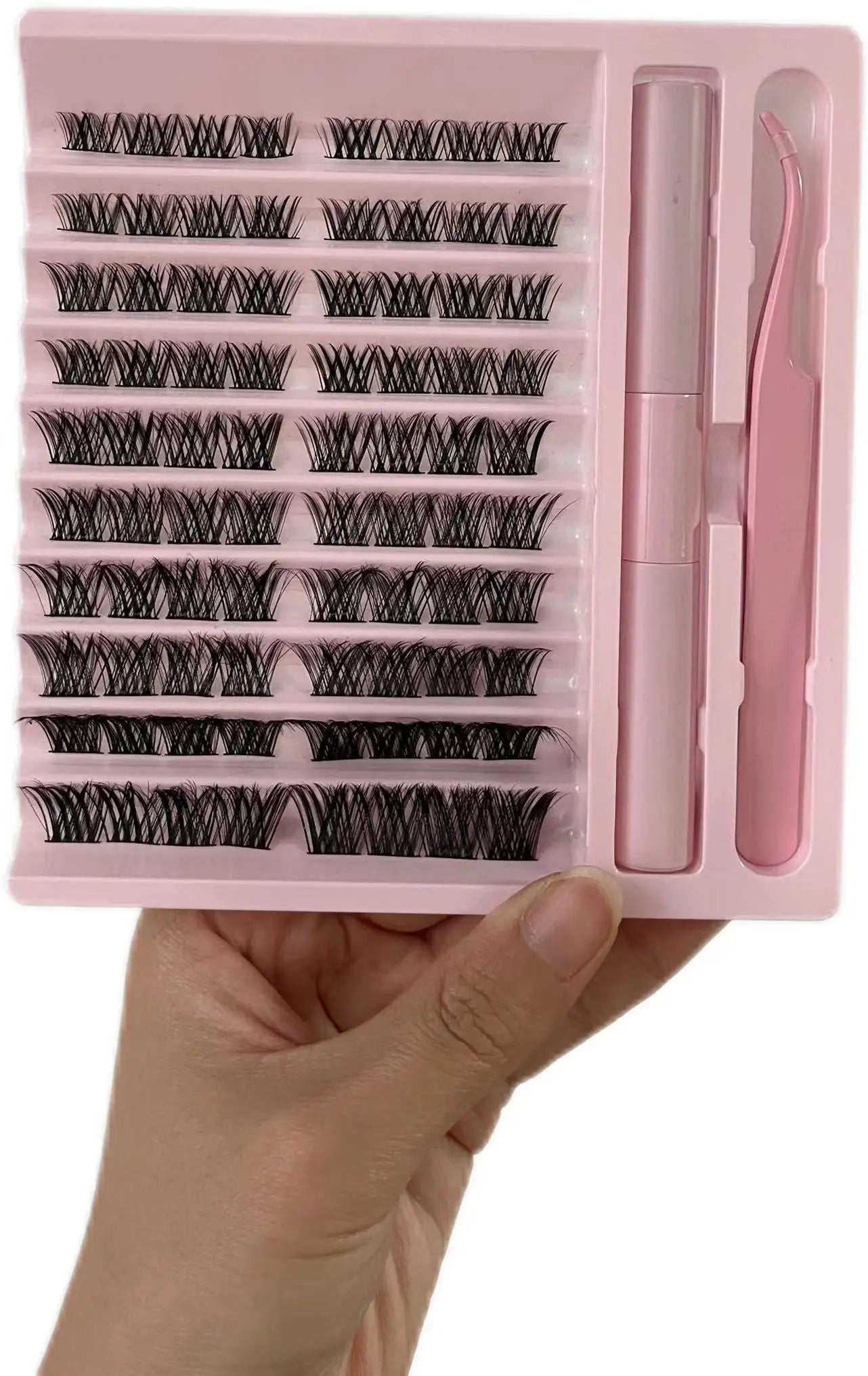 diy cluster lashes extension kit
