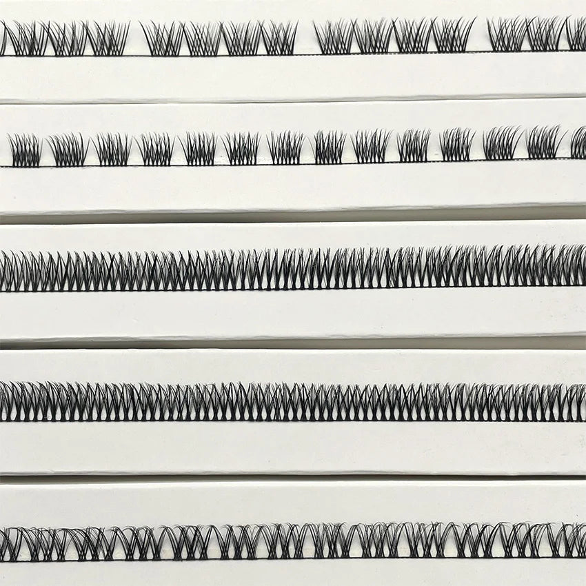 DIY Lash Ribbon pre cut cluster ribbon eyelash extension lashes kit