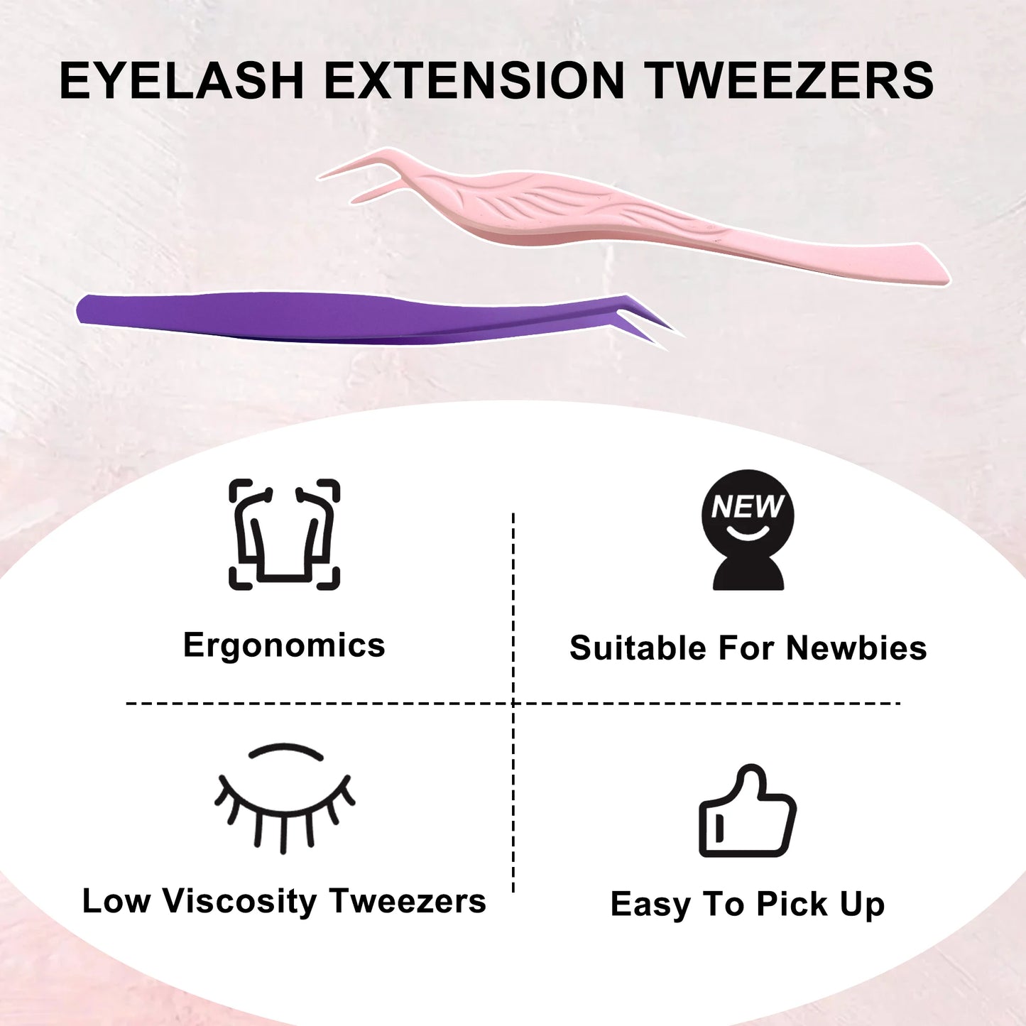 Upgraded Anti-Static Stainless Steel of Tweezers