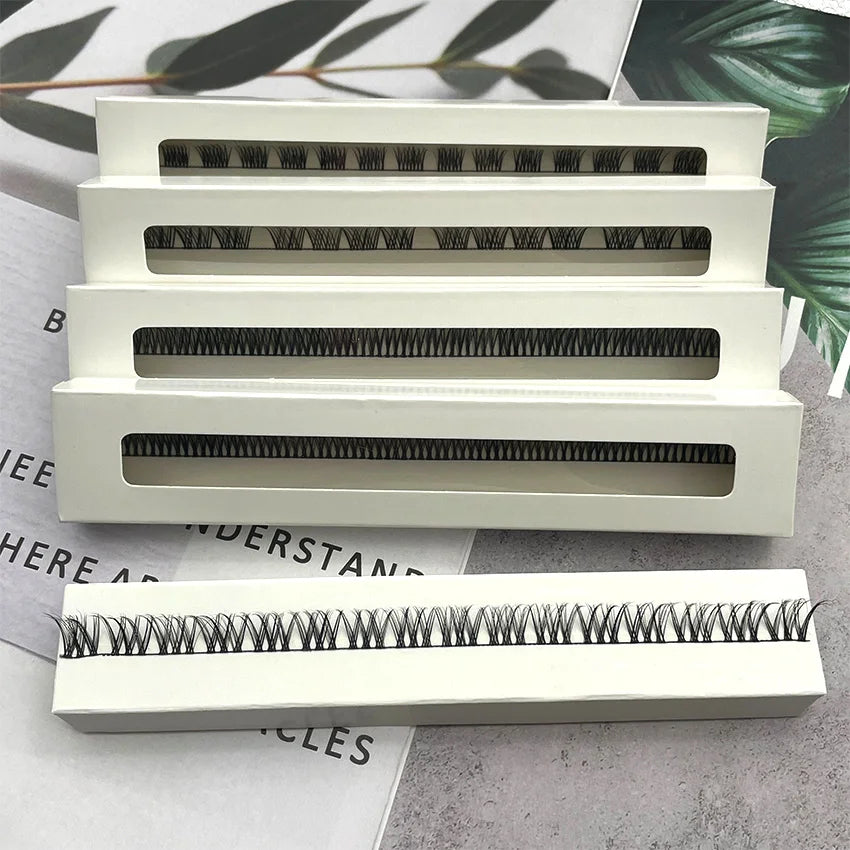 DIY Lash Ribbon pre cut cluster ribbon eyelash extension lashes kit