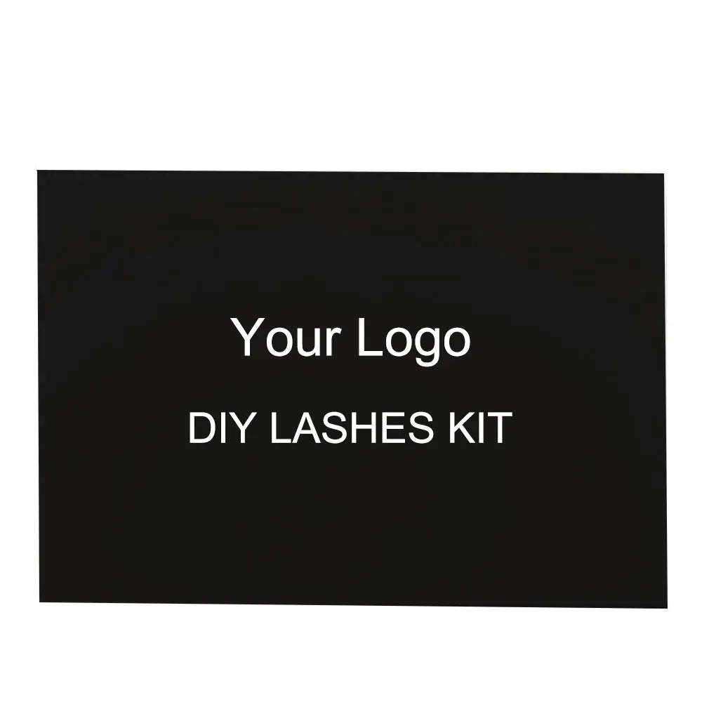 Yasnai Invisible Band DIY Lash Extension Kit Bond and Seal Tool Kit DIY Lash Ribbon Cluster D C Kits