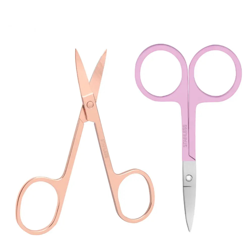 Colorful Makeup Eyelash Scissors for Eyelash Extension Small Scissors Eyebrow Eyelash Dry Skin