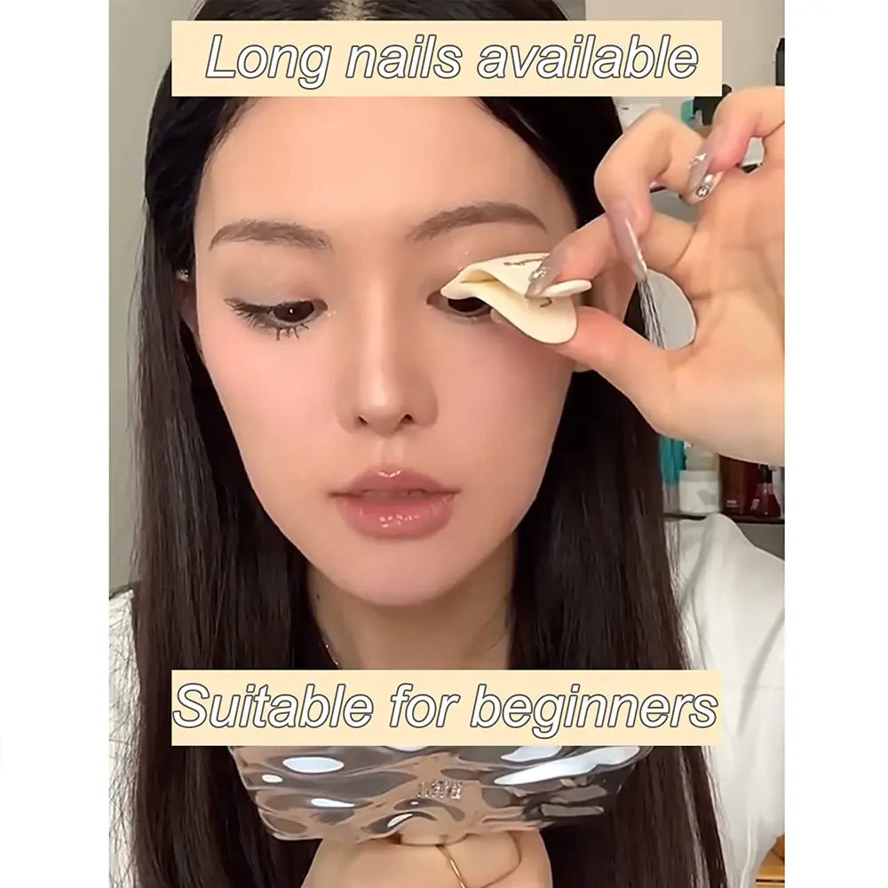 Super Easy to Use!! Wear False Eyelashes for 1 Second, Newest False Eyelash Applicator Tool Rubber Coated Eyelash Applicator