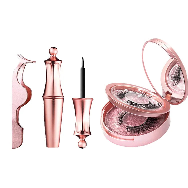 Magnetic Eyelashes Tray Set