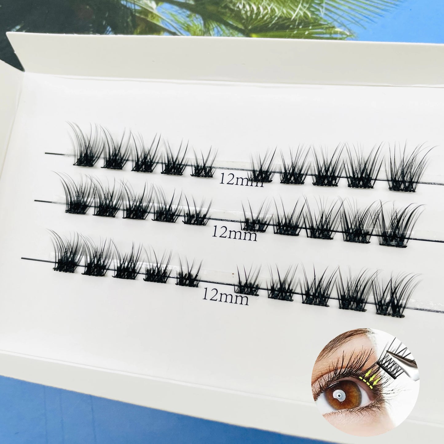 No Glue Needed 3D Effect Diy Segment Lash