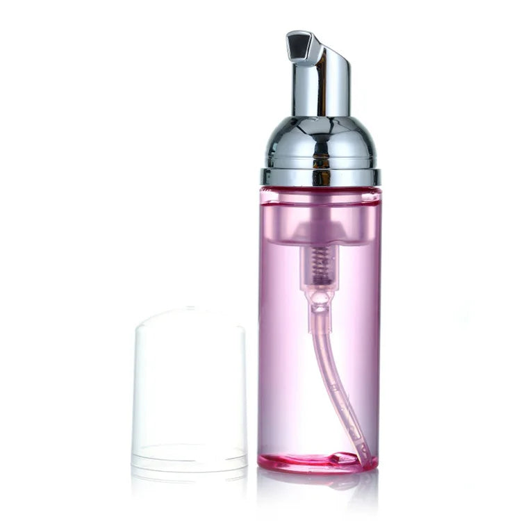 Pink Lash Extensions Cleanser And Brush