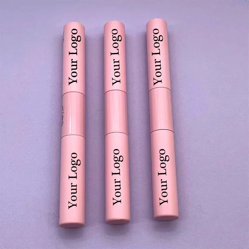 Pink Lash Coating Eyelash Extension Sealant DIY Strip Lash Bond and Sealant Glue 10 ML Custom Logo Free Design
