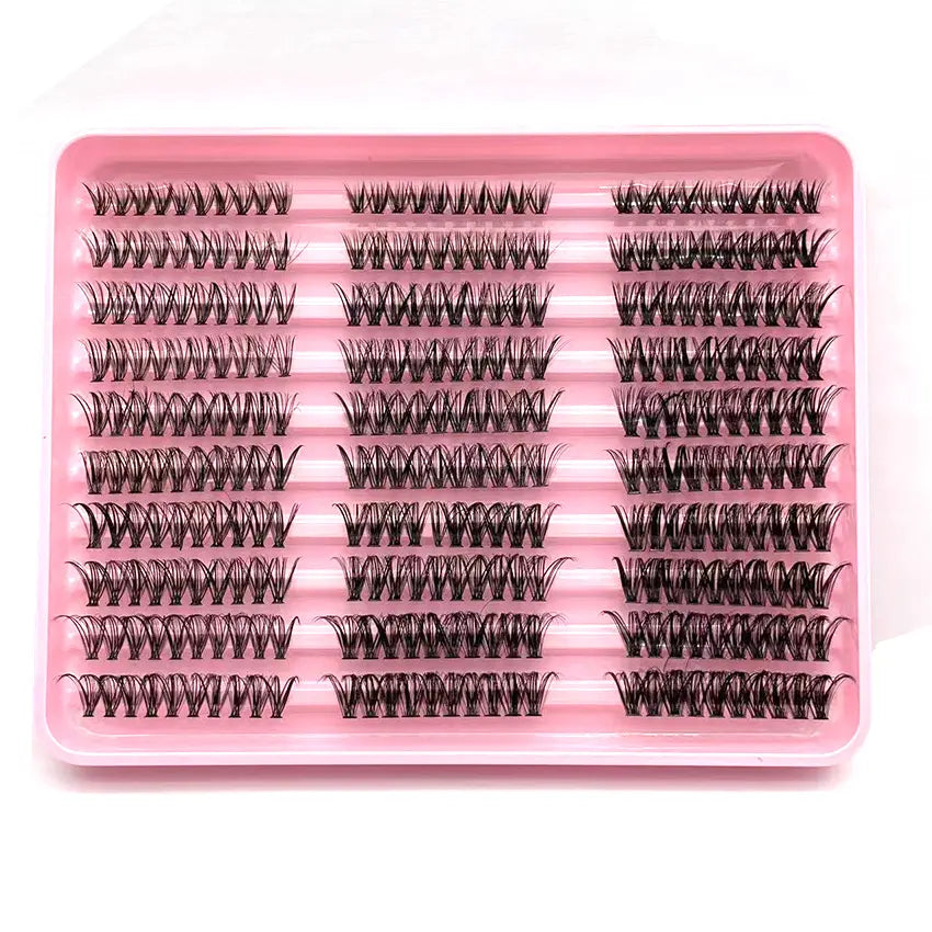 High Quality Hot Melt Glue for Edge Banding 30P 40P 50P Cluster Eyelash Three Rows of Eyelashes