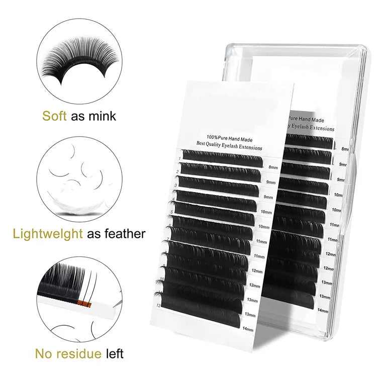Soft Dark Individual Extension Eyelash 0.20 CC 11Mm-14Mm