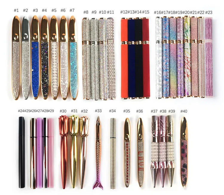 Wholesale Adhesive-Eyeliner Lash Books With Lashglue Eyeliner Pen Pencil Magnetic Glue Eyeliner Stickers Container