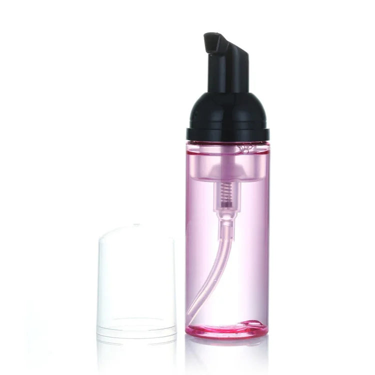 Pink Lash Extensions Cleanser And Brush