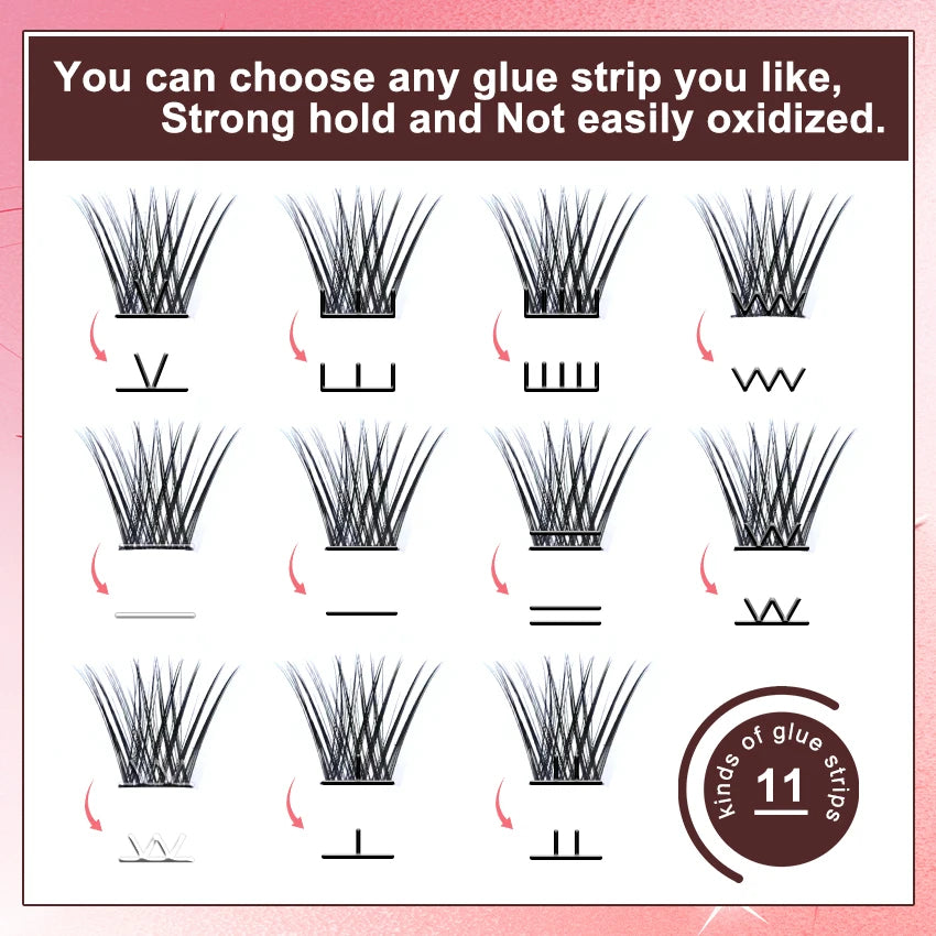 Pre-glued Eyelash Curler Set