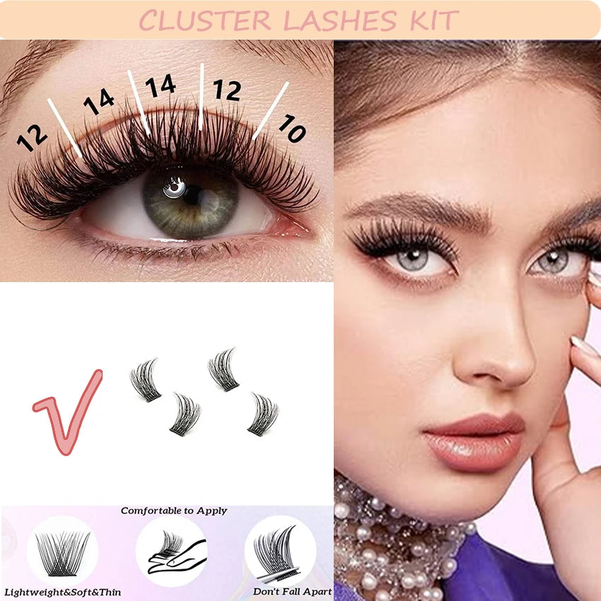 Easy Fan Self Apply Segmented Lash