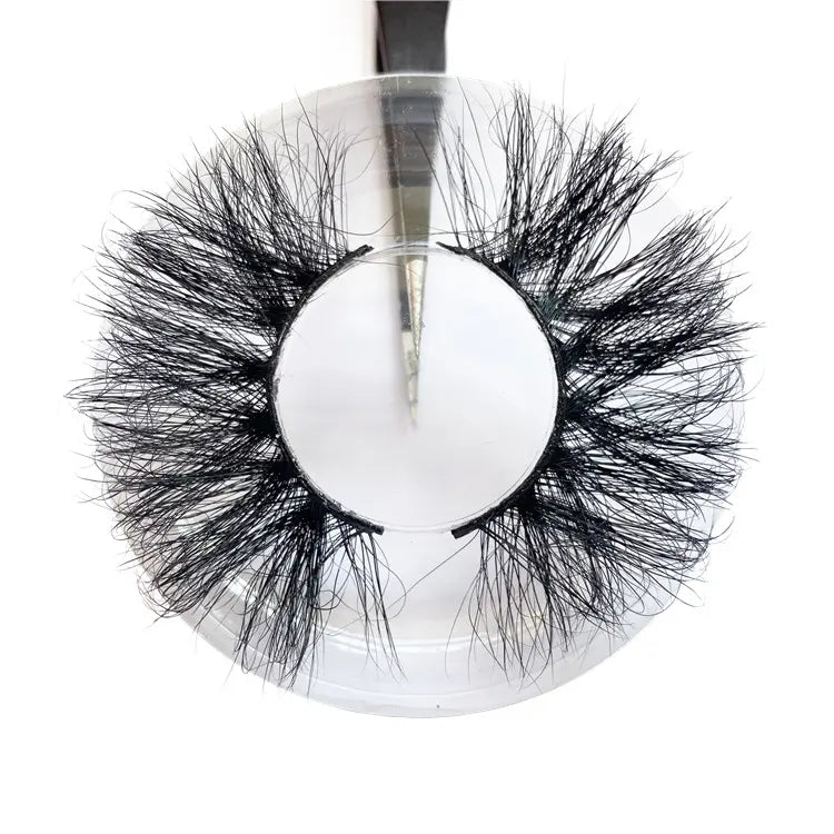 Wholesale 20mm Super Fluffy Eye Lashes 20Mm Mink 3D Lashes Volume 16Mm-20Mm Natural Strip Mink Lashes