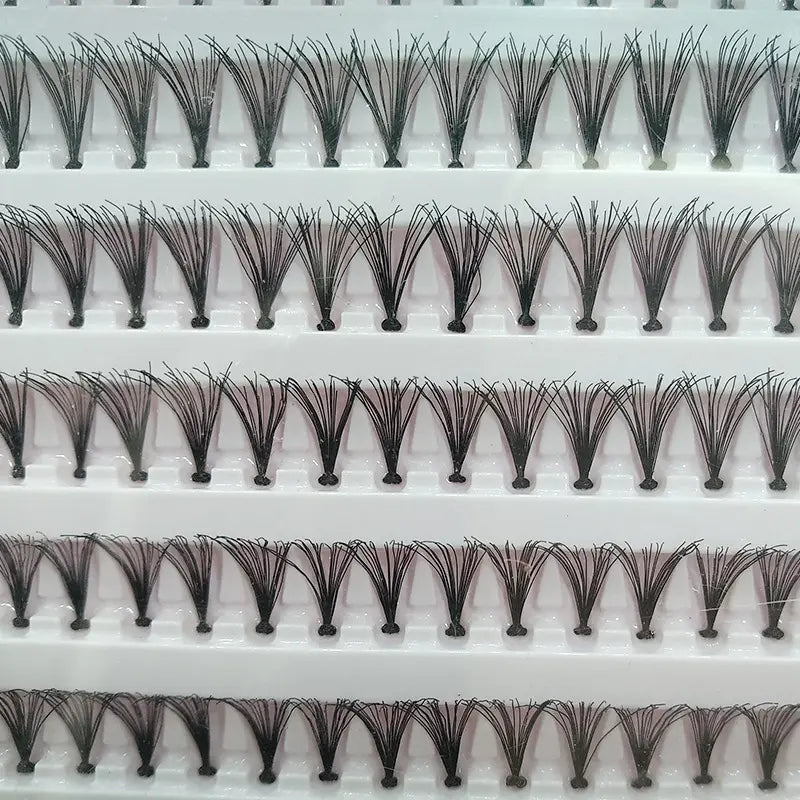 Top Quality 20D Knot Free Cluster Lashes Wispy Original Fibers Individual Lashes
