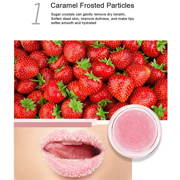 Wholesale Best Custom Pink Lip Scrubs Sugar Organic Lip Scrub Exfoliator Private Label Vegan Pink Lip Scrub Bulk